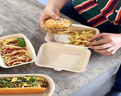 Tendances de livraison et de plats à emporter: la praticité et l'innovation de la vaisselle de la bagasse de canne à sucre