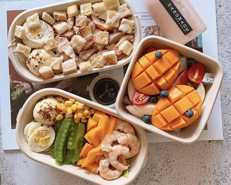 L'industrie de la restauration rapide adopte la vaisselle en bagasse de canne à sucre