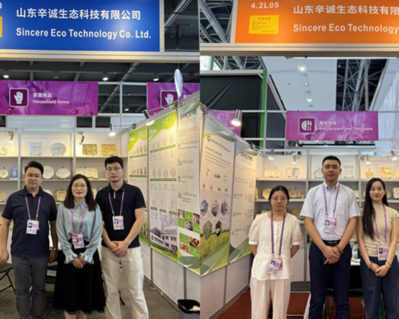 Premier jour - Sincere Ecotech accueille les invités sur notre stand à Canton Fair